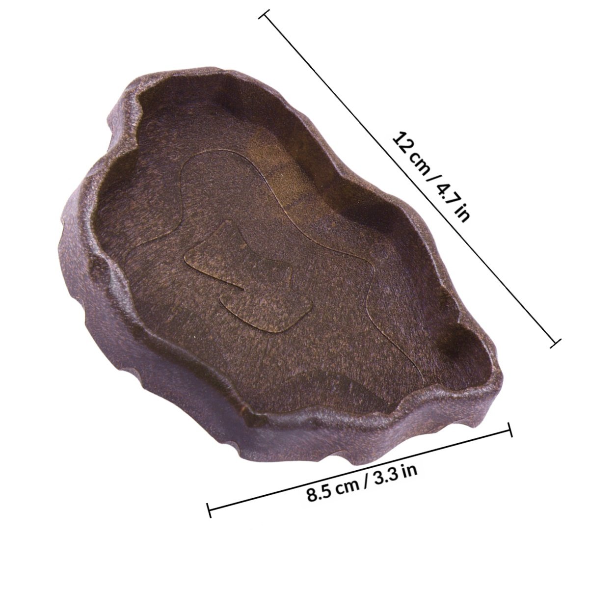 Reptile Resin Food Dish Coffee - Water Dish Reptile recension och pris