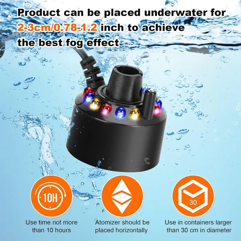 Ultrasonic Atomizer Mist Maker - Terrarium Fogger Ultrasonic recension och pris
