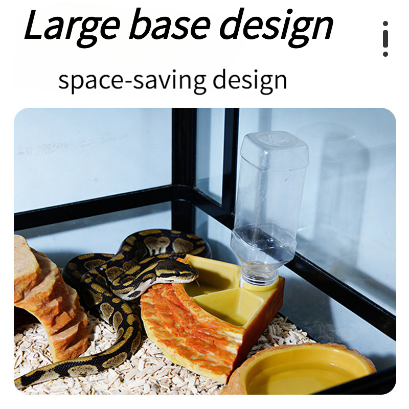 2 in 1 Reptile Water Cup Feede - Water Dish Reptile recension och pris