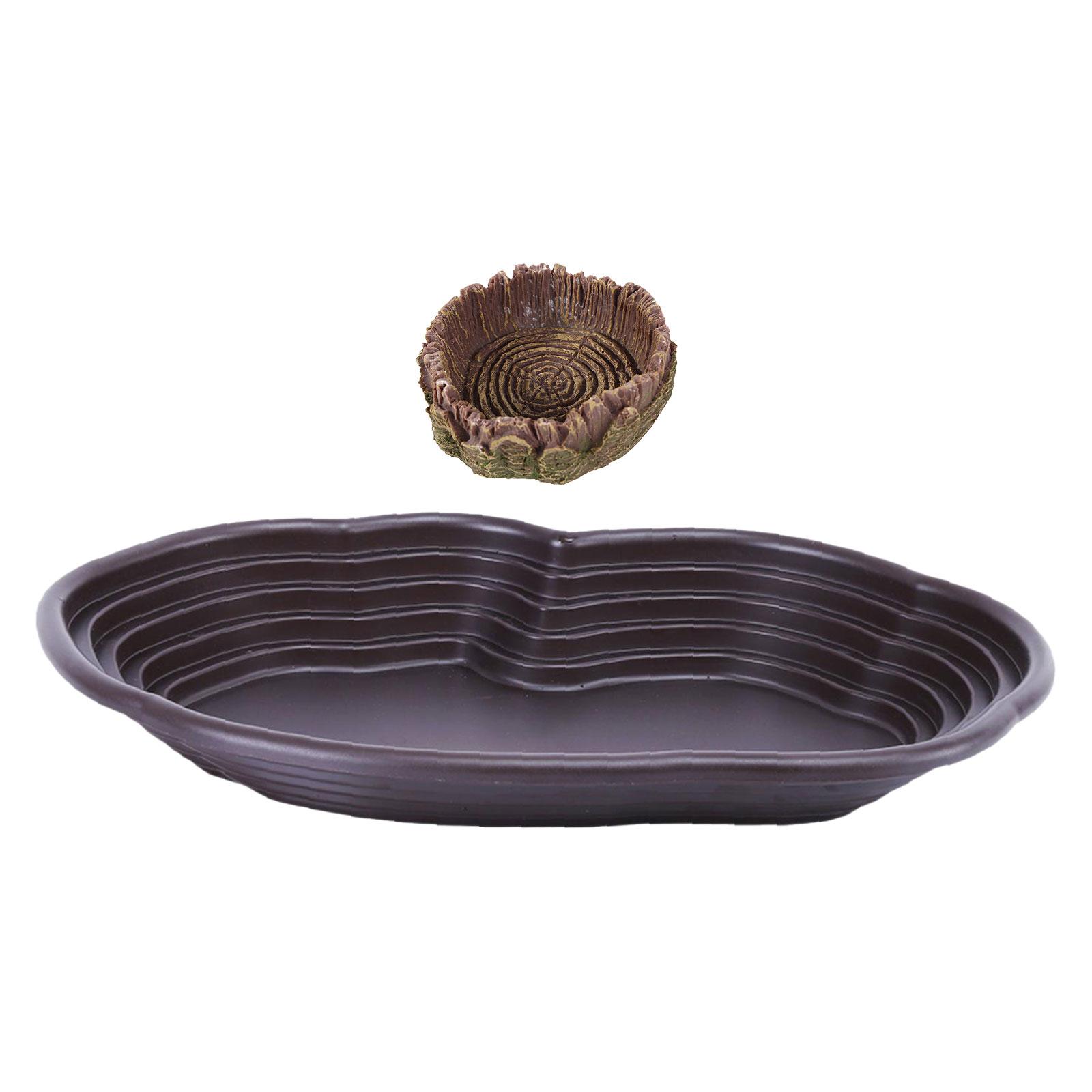 Reptile Bathing Dish Tortoise  - Water Dish Reptile recension och pris