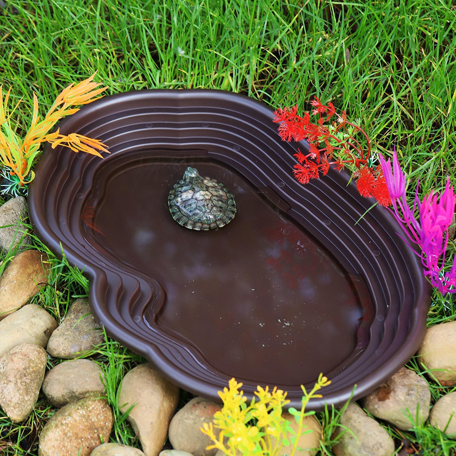 Reptile Bathing Dish Tortoise  - Water Dish Reptile recension och pris