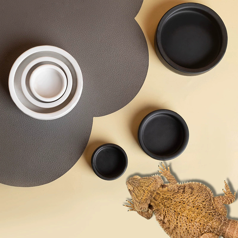HOT! Reptile Food Bowl Anti-Es - Water Dish Reptile recension och pris