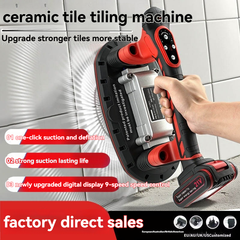 9 Gears Adjustable Tile Vibrat - Ceramic Tile Floor recension och pris