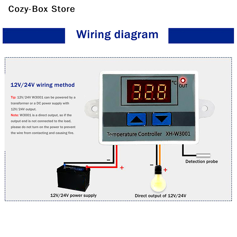 [ZY]12V 24V 220V Humidistat Hy - Digital Hygrometer Probe recension och pris