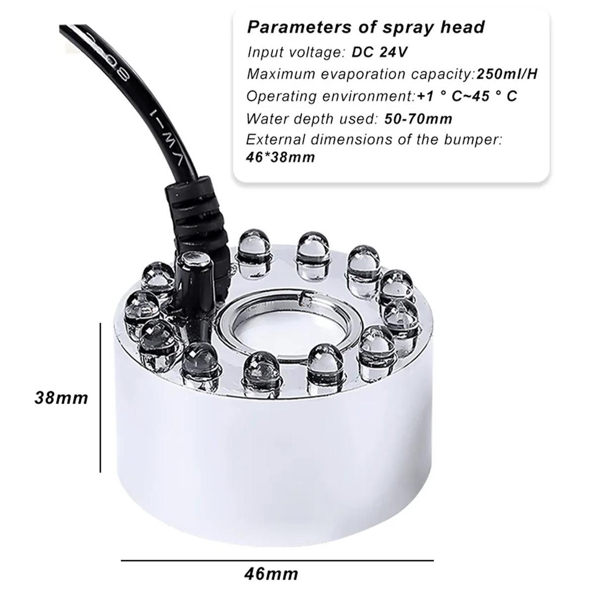 Mini Led Mist Maker Fogger Pon - Terrarium Fogger Ultrasonic recension och pris